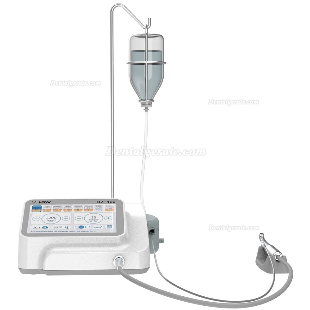 VRN DZ-100 Dental Implantatmotor,Physiodispenser mit 2 St&uuml;ck 20:1 Winkelst&uuml;ck